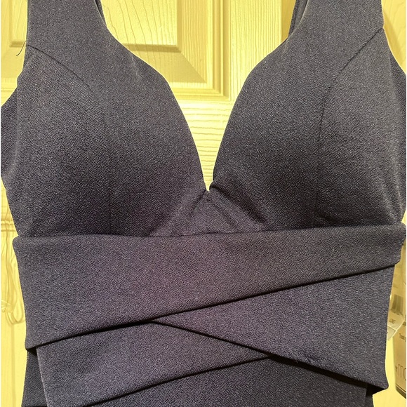 WT Emerald Sunday Size S Formal long dress with built in bra - Picture 3 of 9